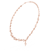 Geometric Chain Station Necklace — 2.95ct