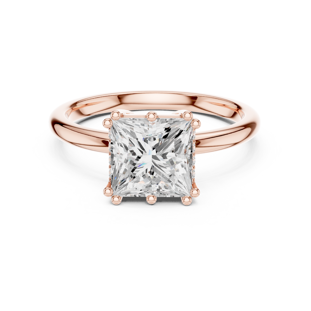 Crystelle Princess Cut Diamond Accent Ring