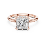 Load image into Gallery viewer, Crystelle Princess Cut Diamond Accent Ring
