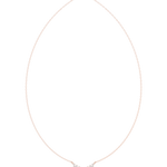 Load image into Gallery viewer, Diamond Crescent Pendant Necklace — 0.23ct
