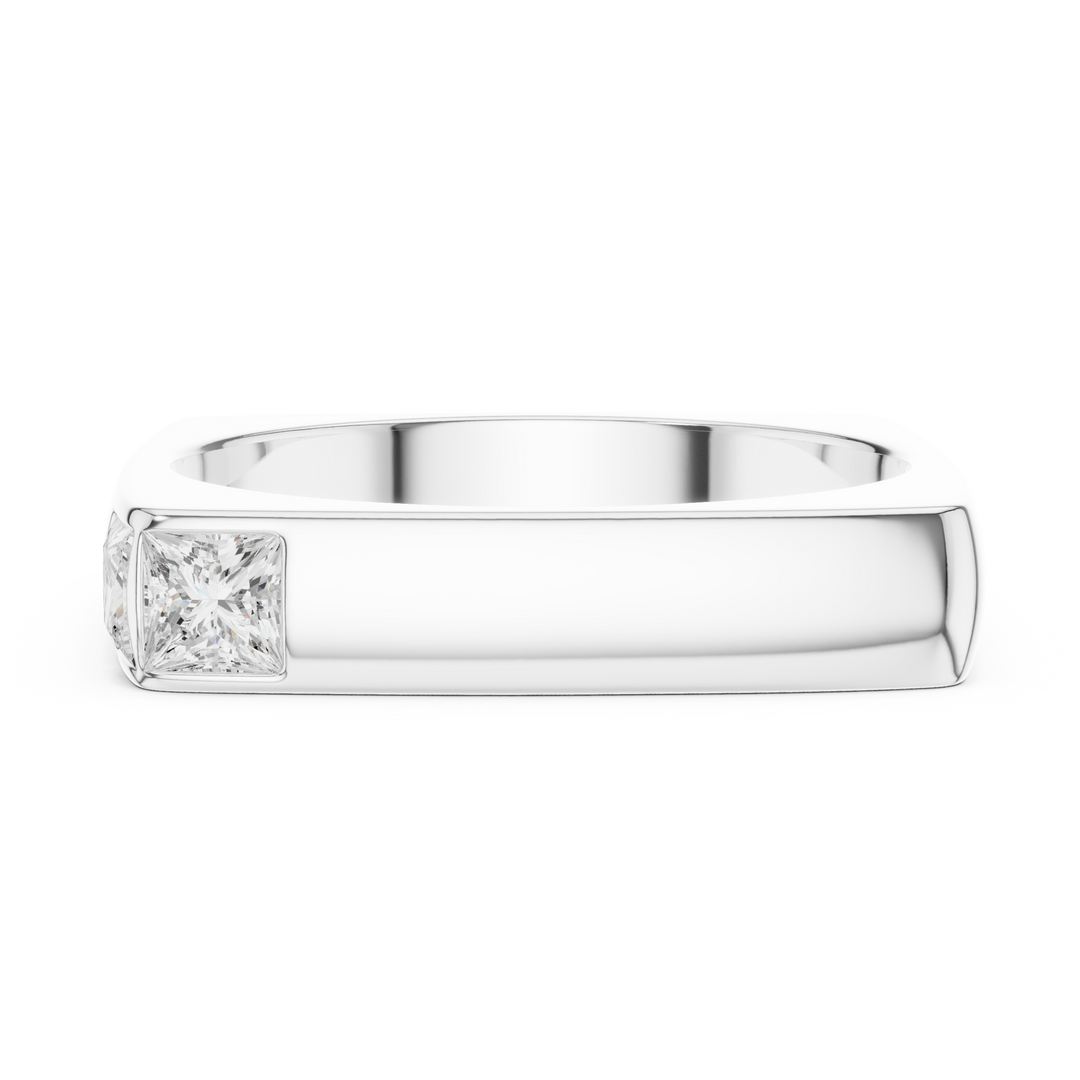 Dual Princess Mens Ring — 0.70ct