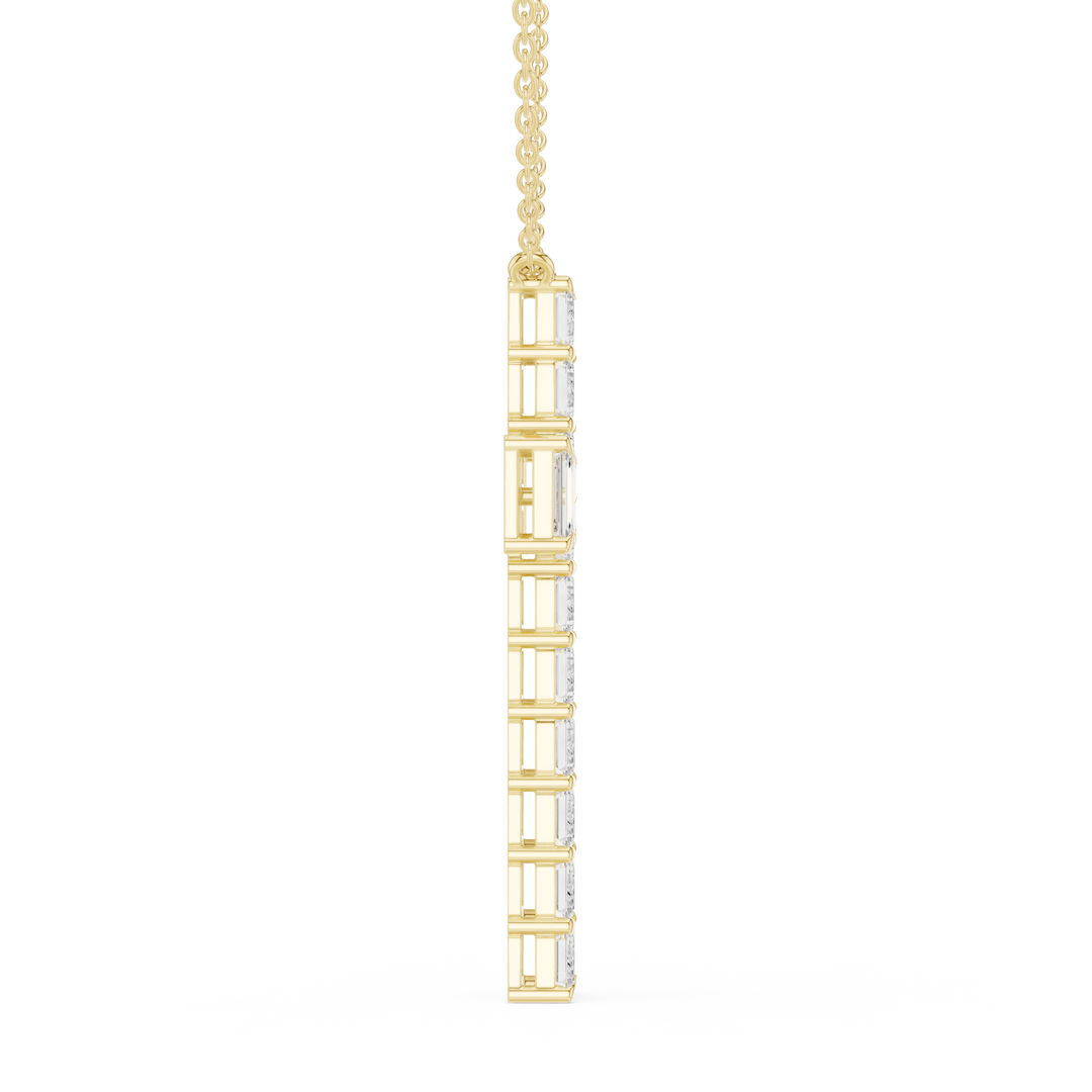 Diamond Cross Pendant — 7.00ct