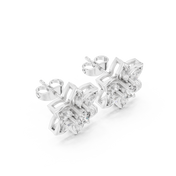 Cleo Diamond Solitaire Stud Earrings