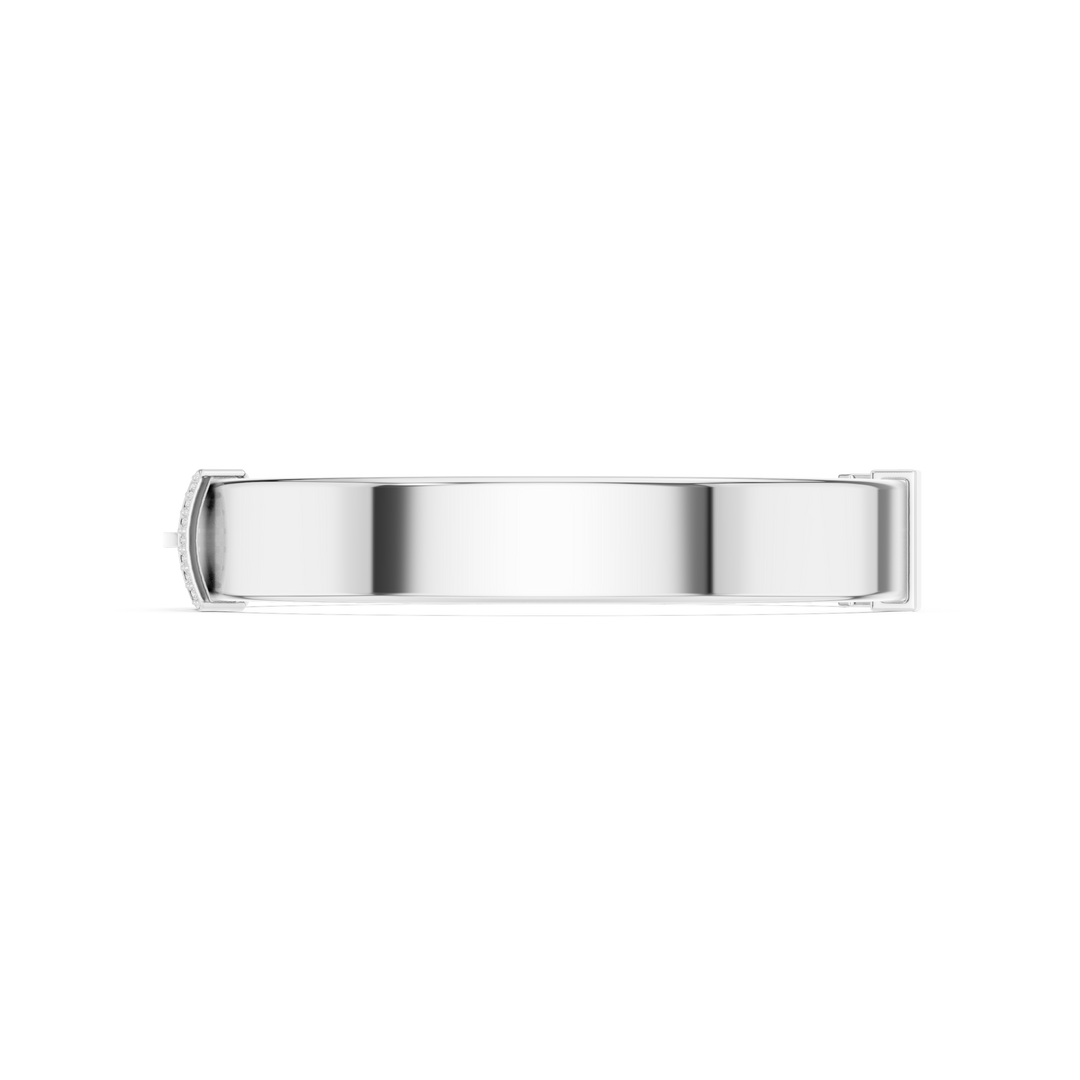 Pavé Cuff Men's Bracelet — 0.21ct