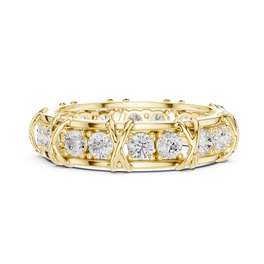 Full Eternity Mens Ring — 1.17ct