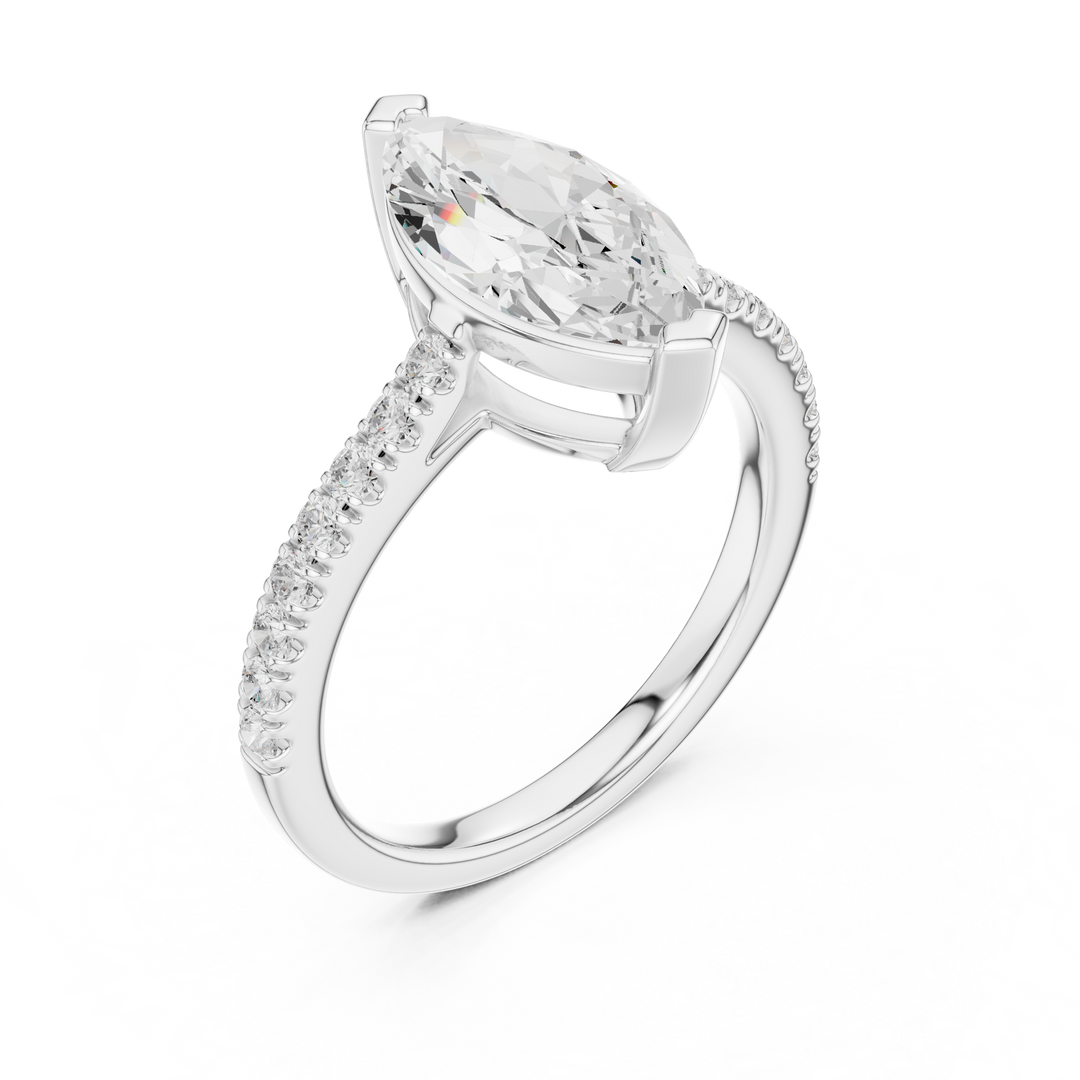 Amore 2.00ct Heart Shaped Diamond Ring