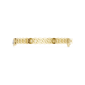 Curb Chain Station Men's Bracelet — 1.03ct