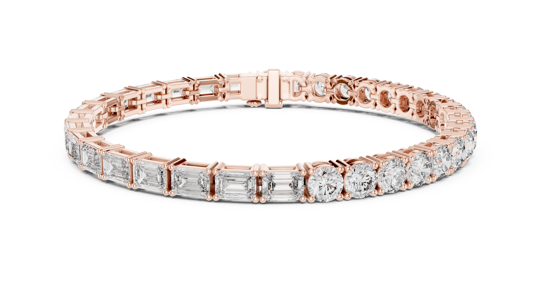 Round Emerald Bracelet — 12.60ct