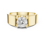 Load image into Gallery viewer, Classic Solitaire Mens Ring — 0.95ct
