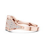 Load image into Gallery viewer, Pyramid Top Mens Ring — 0.43ct
