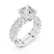 Glacier 2.65ct Cushion Cut Diamond Ring