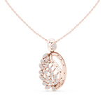 Load image into Gallery viewer, Cascading Oval Pendant — 1.06ct
