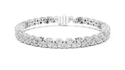 Round Tennis Bracelet — 6.2ct