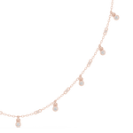 Load image into Gallery viewer, Diamond Station Necklace — 0.36ct
