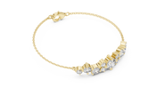 Cascading Cluster Bracelet — 3.03ct