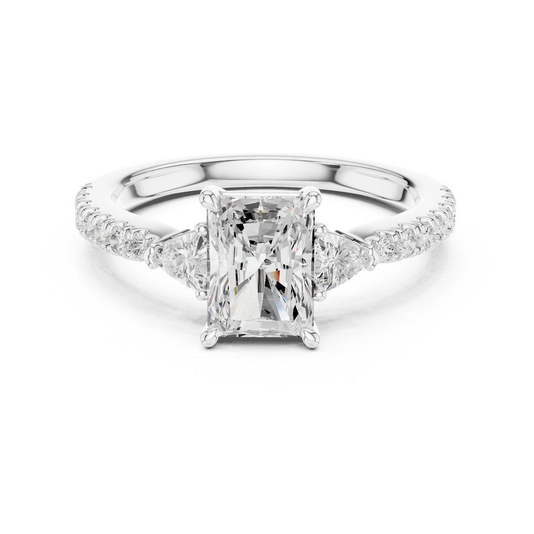 Aurora Radiant Cut Diamond Ring