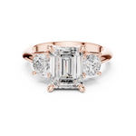 Load image into Gallery viewer, Empress 2.50ct Emerald Cut Diamond Ring
