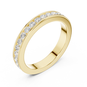 Full Eternity Mens Ring — 1.08ct