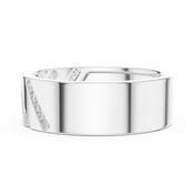 Channel Eternity Mens Ring — 0.25ct