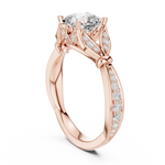 Load image into Gallery viewer, Velvet 1.27ct Cushion Cut Diamond Ring
