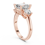 Load image into Gallery viewer, Grandeur 2.50ct Asscher Cut Diamond Engagement Ring
