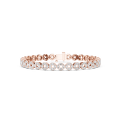 Marquise Link Men's Bracelet — 3.40ct
