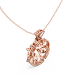 Load image into Gallery viewer, Sunburst Lattice Pendant — 0.79ct
