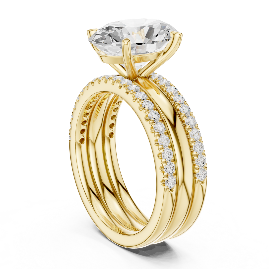 Neptune 3.63ct Oval Diamond Ring