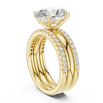 Load image into Gallery viewer, Neptune 3.63ct Oval Diamond Ring
