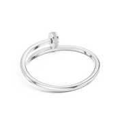 Diamond Wrap Bangle Men's Bracelet — 3.10ct