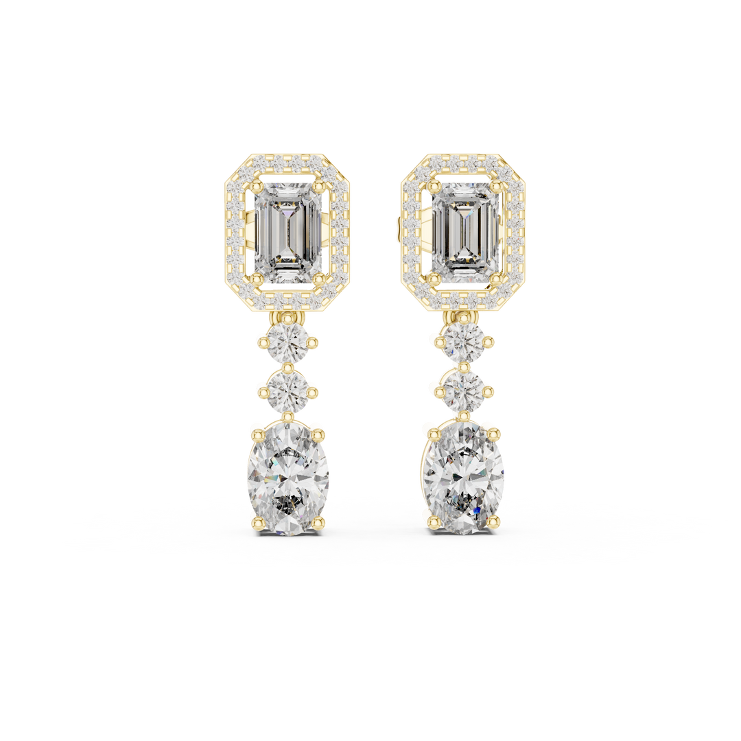 Celestial Cascade Earring