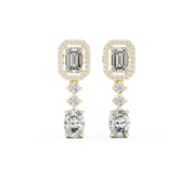 Nivara Diamond Drop Earrings